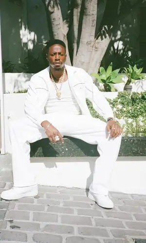 Joey Badass wearing Celine pants