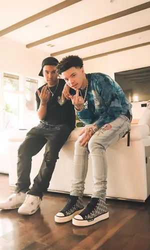 Lil Mosey wearing Amiri jeans