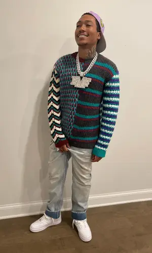 Lil Meech wearing Marni sweater