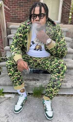 Big Yavo’s Outfit in Bape Eyewear (2022)