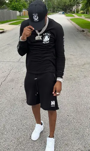 Yungeen Ace wearing Amiri cap