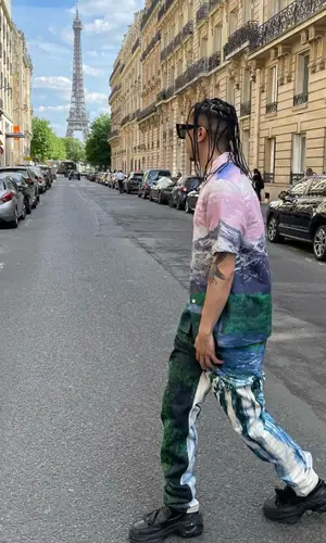 Killy wearing Louis Vuitton eyewear
