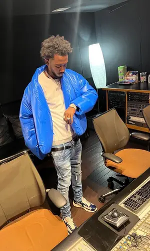 Desiigner wearing Dolce & Gabbana belt