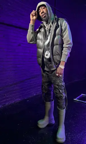Desiigner wearing Amiri pants