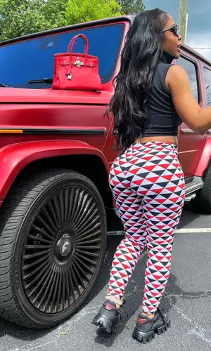Jayda Wayda wearing Prada sneakers