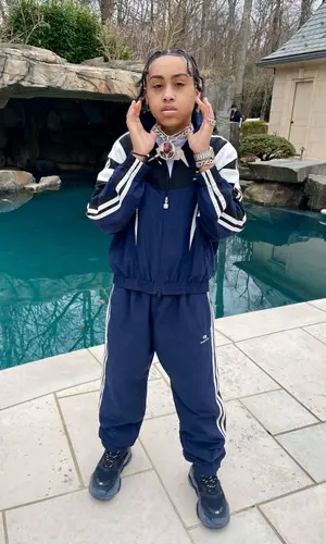 Stunna Gambino wearing Balenciaga jacket