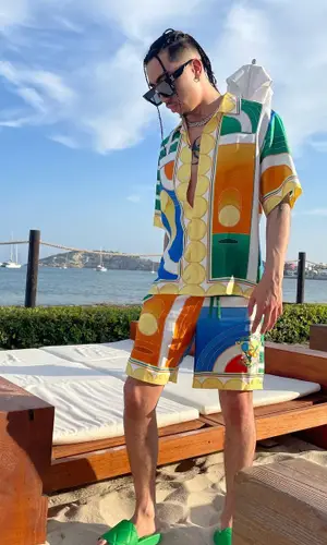 Killy wearing Louis Vuitton eyewear