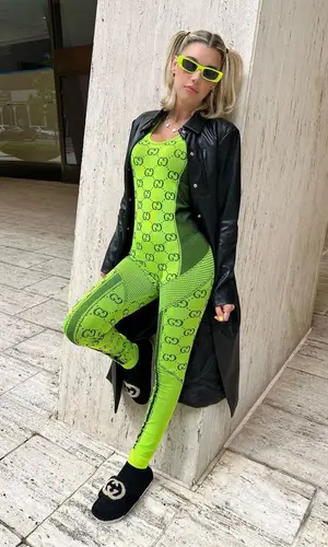 Sarah Snyder wearing Gucci eyewear