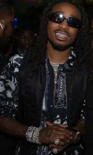 Quavo wearing Audemars Piguet watch