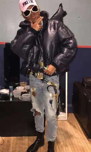 Thaiboy Digital wearing Balenciaga eyewear