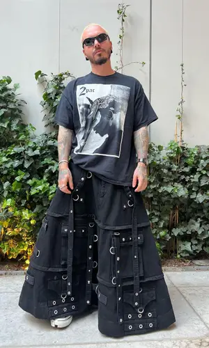 J Balvin wearing Balenciaga eyewear