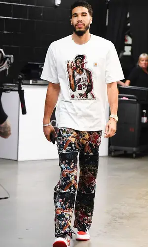 Jayson Tatum wearing Jordan other