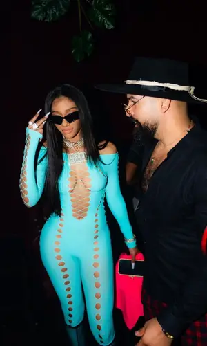 Bia wearing Alexander Wang bag