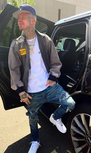 Millyz wearing Gallery Dept. jacket