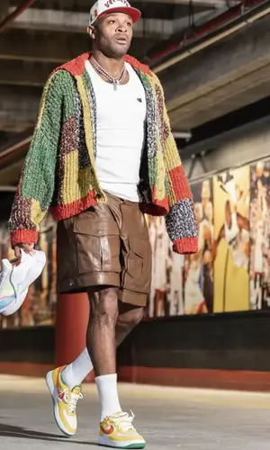 PJ Tucker wearing Tuff Crowd top