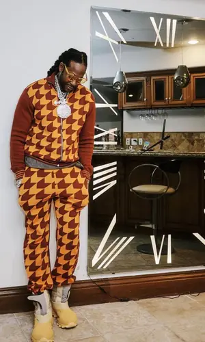 2 Chainz wearing Marni pants