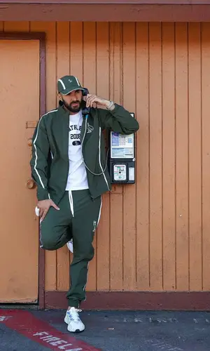 Karim Benzema wearing OVO t-shirt