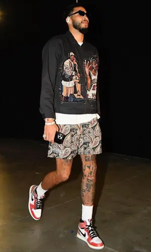 Jayson Tatum’s Outfit in IWOYH Jacket, Pleasures Shorts & Nike Sneakers (2022)