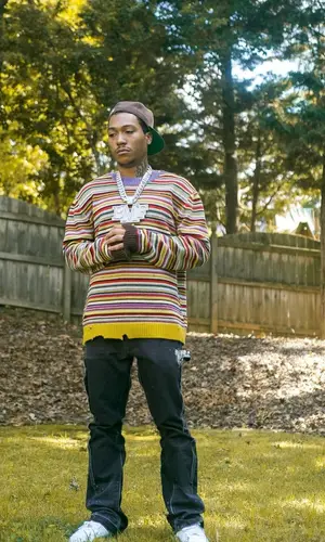 Lil Meech wearing Marni sweater