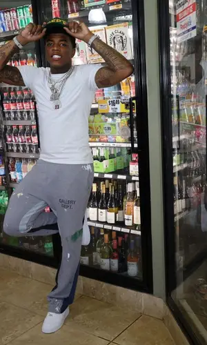 Yungeen Ace wearing Gallery Dept. cap