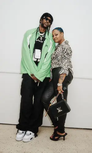 2 Chainz wearing Balenciaga t-shirt