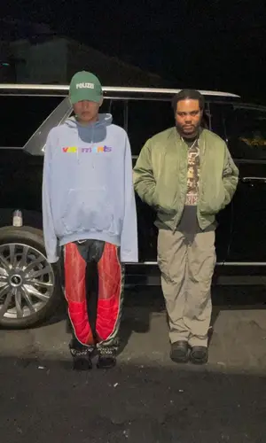 Gab3’s Outfit in Nike Pants, Reebok Hat & Vetements (2022)