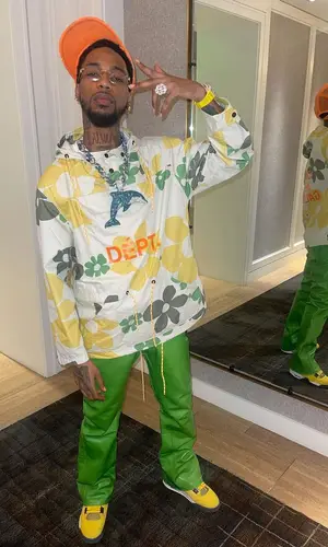 Key Glock wearing Cartier eyewear