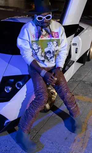 Antonio Brown wearing Enfants Riches Deprimes sweatshirt