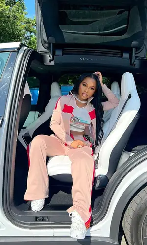 Jayda Wayda wearing Diesel pants