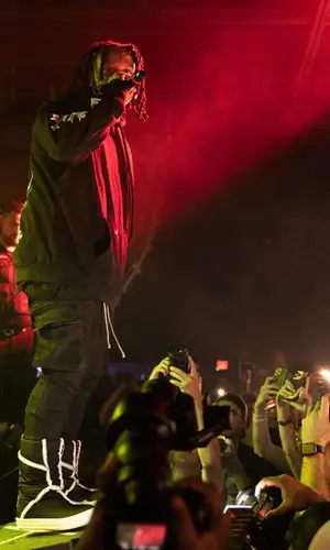 Trippie Redd wearing Rassvet t-shirt