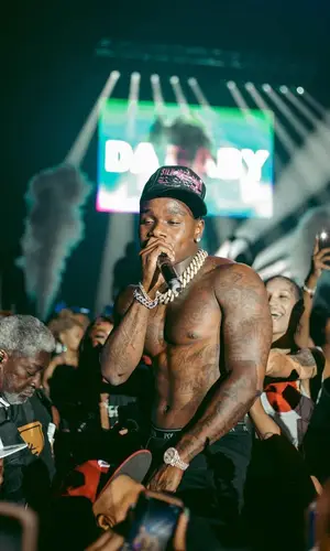 DaBaby wearing Polo Ralph Lauren underwear