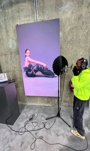 Lil Uzi Vert wearing Balenciaga top