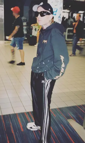 Blackbear wearing Balenciaga eyewear