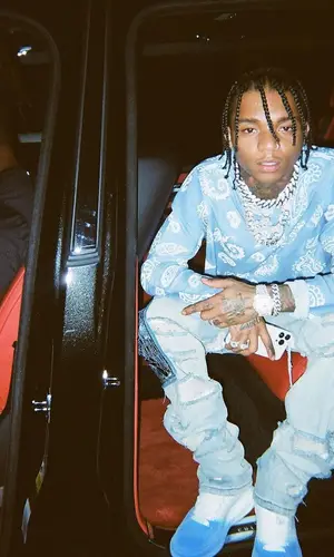 Swae Lee wearing Rick Owens eyewear