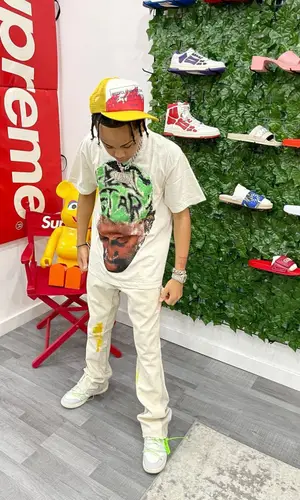 Stunna Gambino wearing Astrum cap