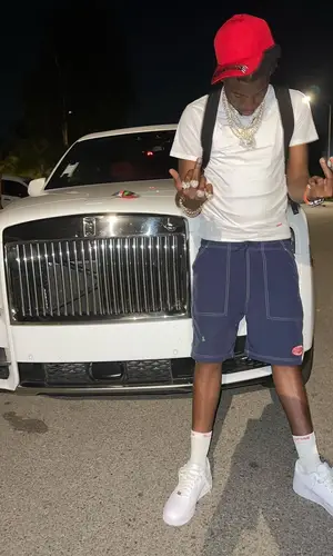 Shawny Binladen wearing Supreme sock