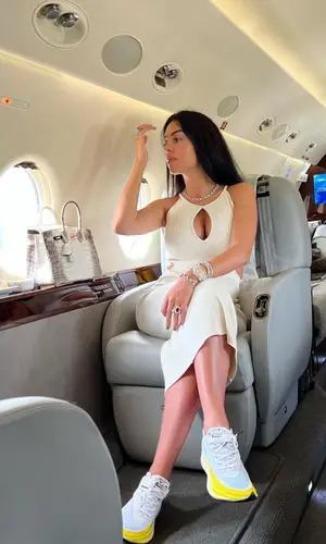 Georgina Rodriguez wearing Cayet other
