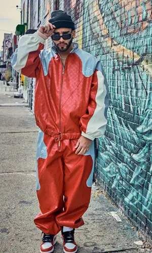 Manuel Turizo wearing Lanvin eyewear