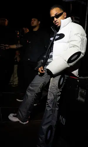 Ozuna wearing Alexander McQueen boots