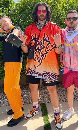 HasanAbi wearing Po*nhub Merch sock