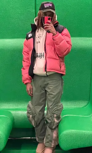 BoofPaxkMooky wearing Yeezy boots
