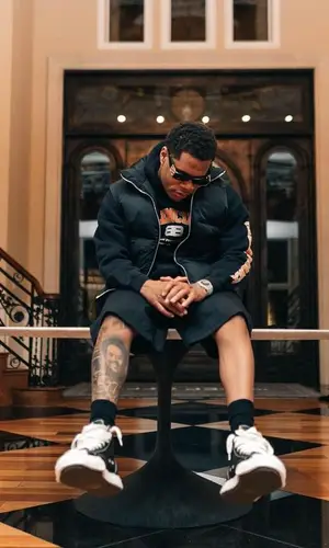 Devin Haney wearing Balenciaga hoody