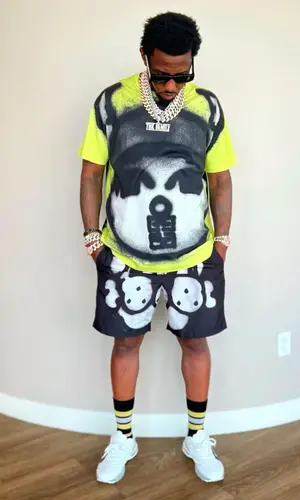 Fabolous wearing Givenchy swimwear