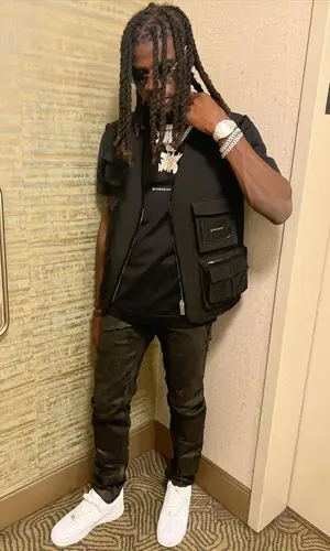 SleazyWorld Go wearing Givenchy t-shirt