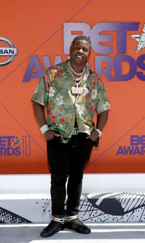 Blac Youngsta wearing Gucci sneakers