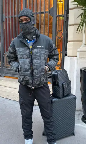 Dave wearing Bape jacket