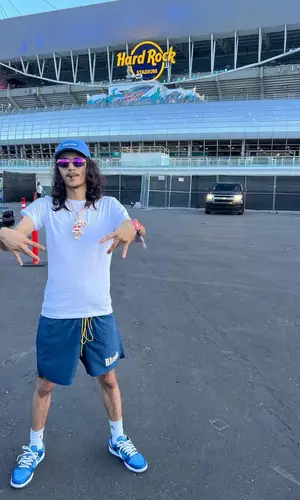 BabyTron’s Outfit in Rhude Shorts, Cartier Eyewear & Supreme Cap (2022)