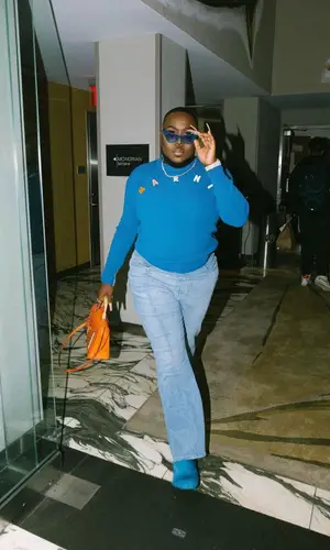 Saucy Santana wearing Marni sweater