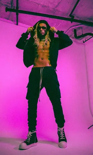 Ronny J’s Outfit in Rick Owens Jacket & Balenciaga Eyewear (2022)