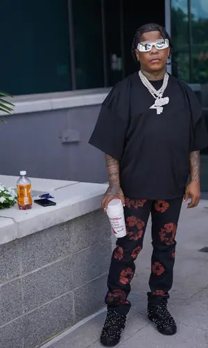 Rylo Rodriguez wearing Fear of God jersey